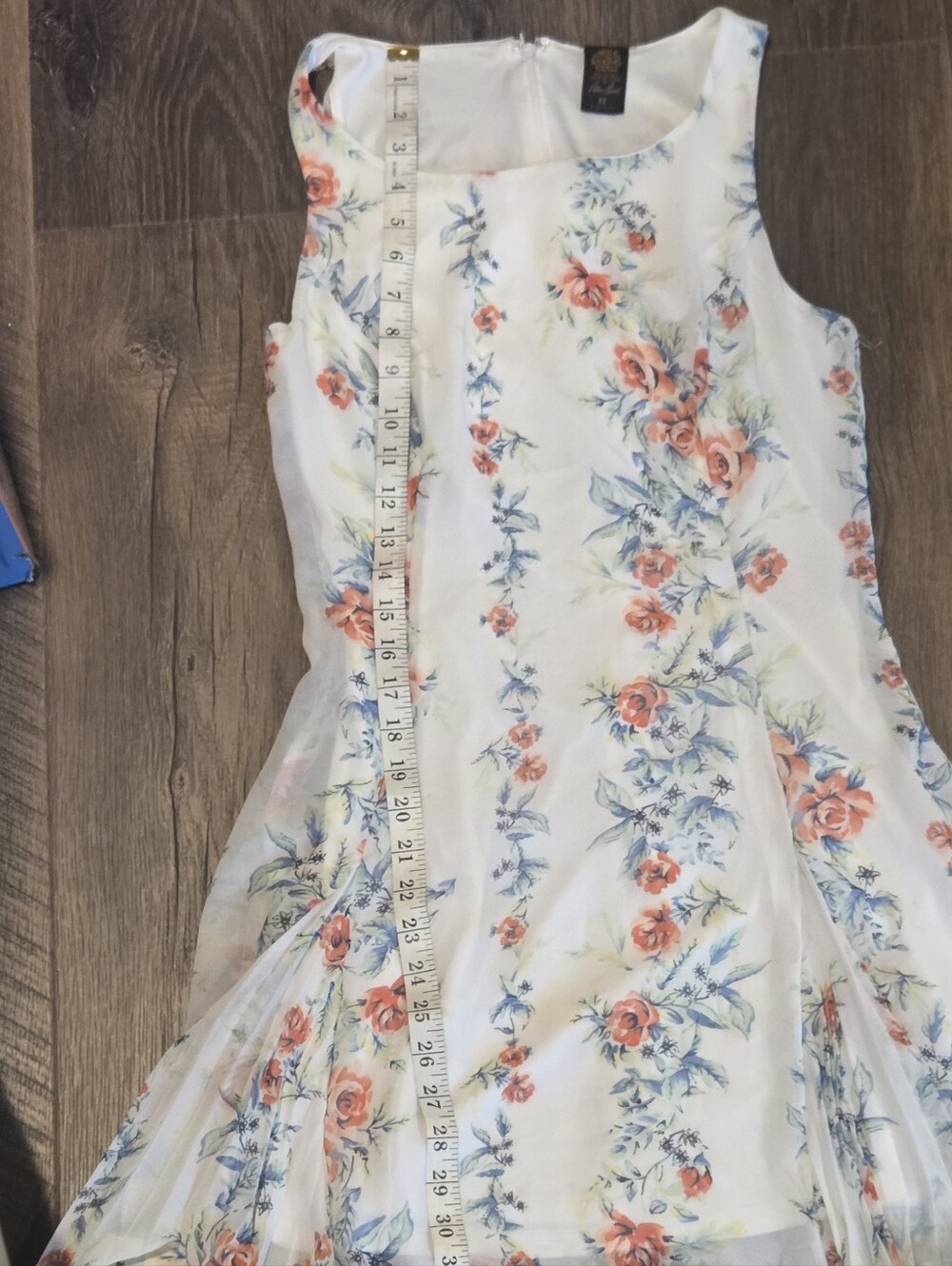 Disney Alice Through the Looking Glass Colleen Atwood Floral Chiffon Mini Dress,